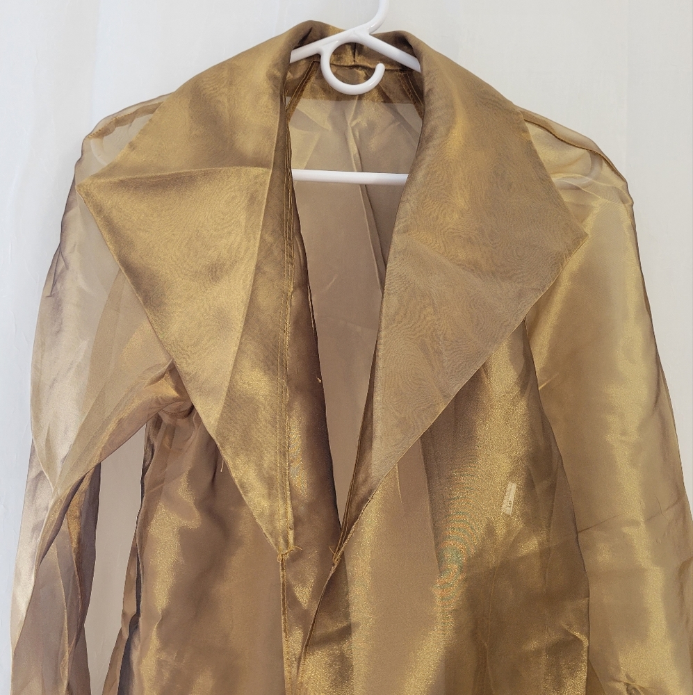 Beautiful Plain Open Front Topper - image 6